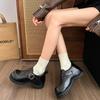 [Ushilai] British Style Big Head Small Leather Shoes Women's Spring 2025 New Fashion Temperament Versatile Loafers