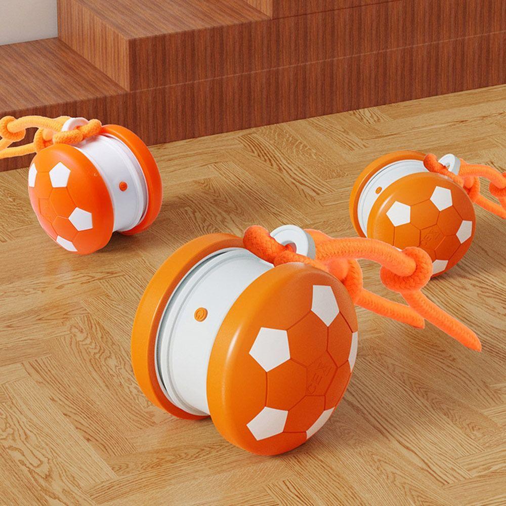 Automatic Pet Interactive Smart Rolling Ball with Tail Rope Quiet Obstacle Avoidance Electric Rolling Ball Self-entertaining