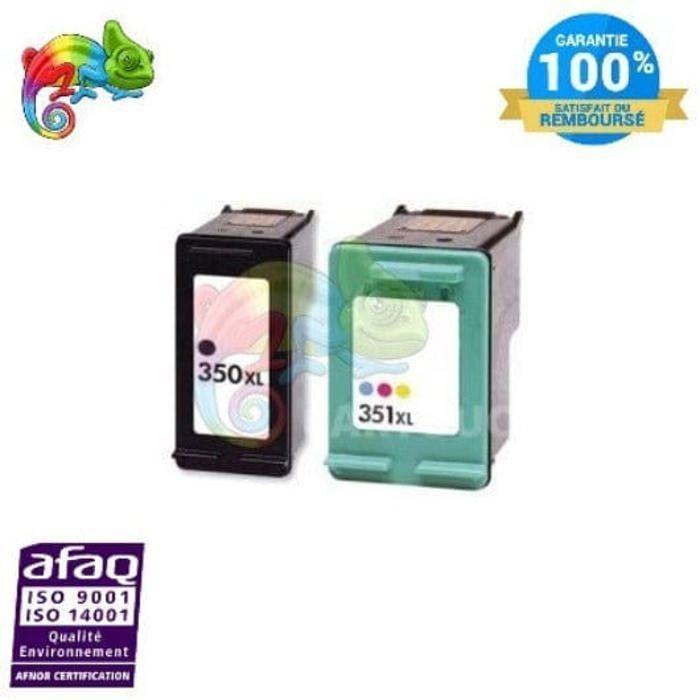 350XL 351XL Cartouche d'encre Remanufacturées pour HP Cartouche 350 351 XL DeskJet D4260 D4360 D4280 PhotoSmart C4210 C5250 C4270