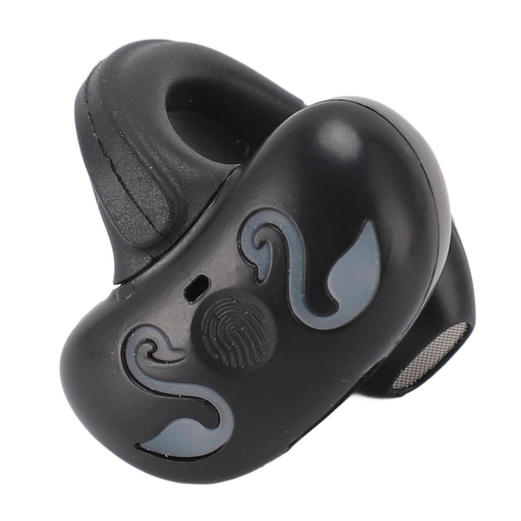 Open Ear Clip Headphone Single Ear Type C Bluetooth Headset Wireless Earbud for Driving Running