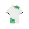 Nike Liverpool 23/24 Season Away Fan Edition Embroidered Mosaic Patchwork Short Sleeve Football Shirt Men Tops White DX2690-101