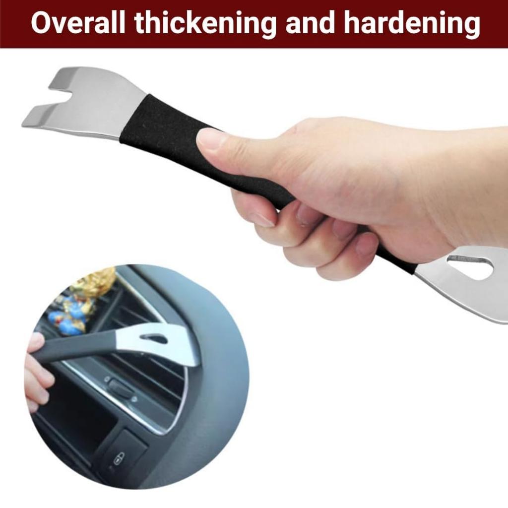 Car Audio Disassembly Tool Stainless Steel PryClip Rocker Crowbar Bar Door Panel Disassembly Pry Panel Interior