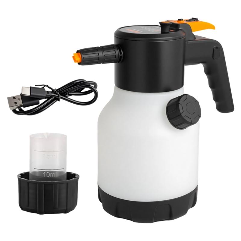 

Electric Liquid Applicator For Car Washing And Home Cleaning With 2600mAh Battery And 1.7L Capacity белый