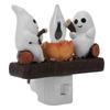 Ghost Campfire Flickering Night Light Spooky Indoor Figurine Lamp Ghost Nightlight Flashing Flaming Decoration for Bedroom