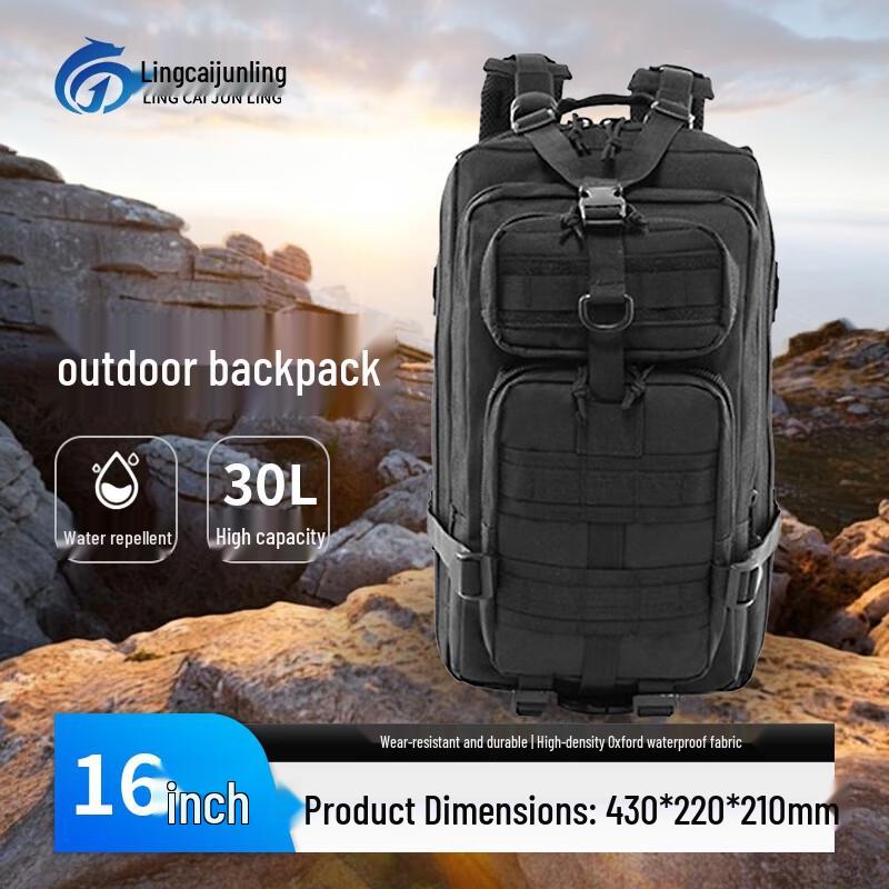 LingCaiJunLing Outdoor Hiking Backpack