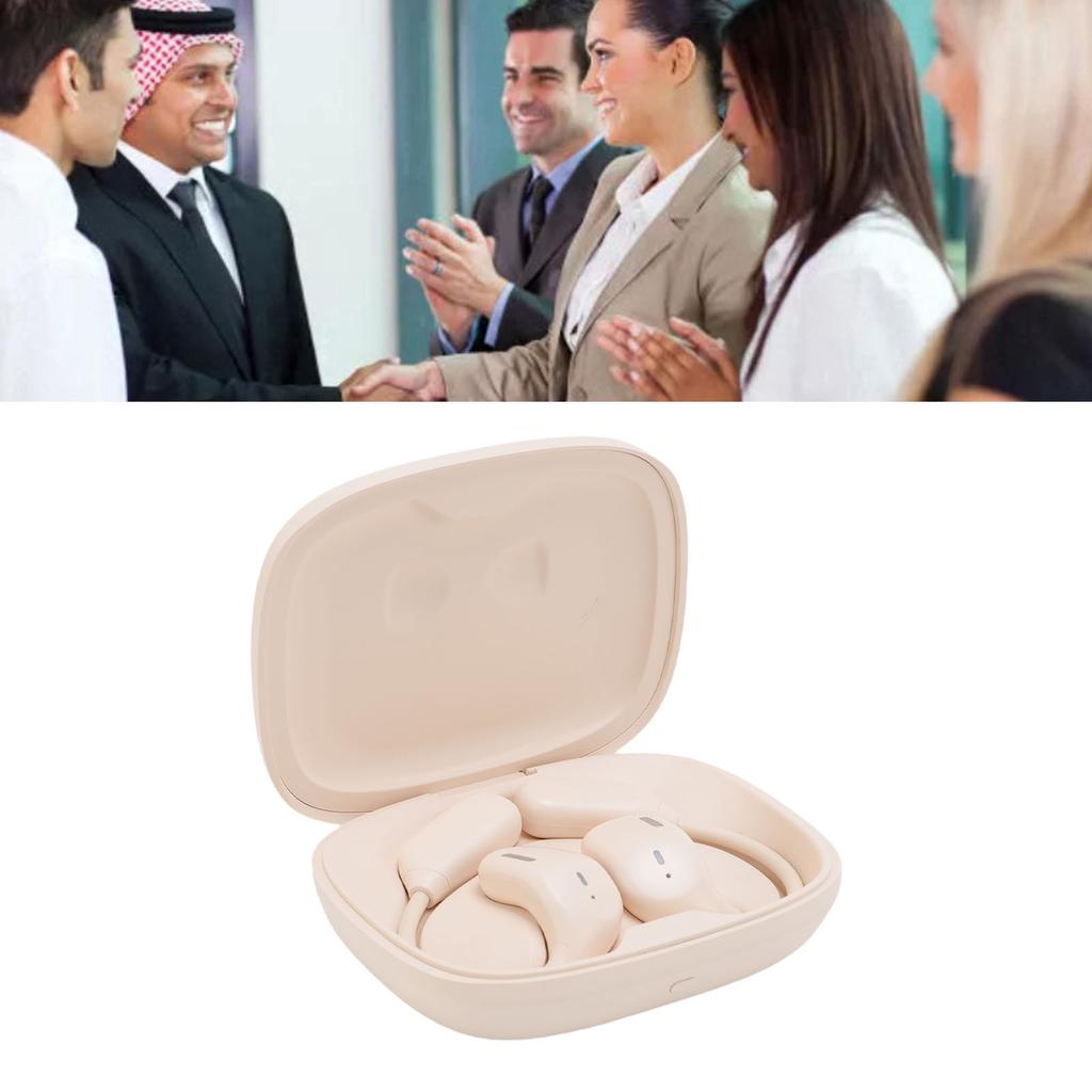 Translation Earbuds Real Time   140 Languages   V5.4 Translator Earbuds Touch Control for Travel Business Learning