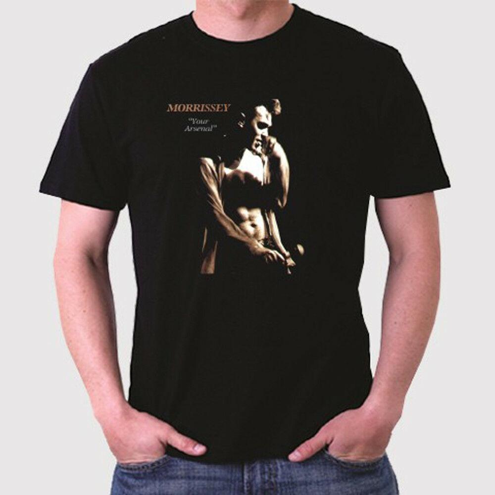 

Morrissey Your Arsenal Singer Pop Rock Black Unisex T-Shirt