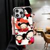 Cartoon Cute Pucca Garu Soft Phone Case for iPhone 15 16 17 Pro Max 17Air 16E 14 Plus 13 12 Mini Shockproof Cover Back Shell