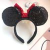 Sparkling Bow Headband for Adults and Children for Princess Photo Shoots and Amusement Park Hair Accessories
