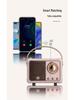 HM11 Retro Mini Bluetooth Speaker with Card Reader & FM Radio