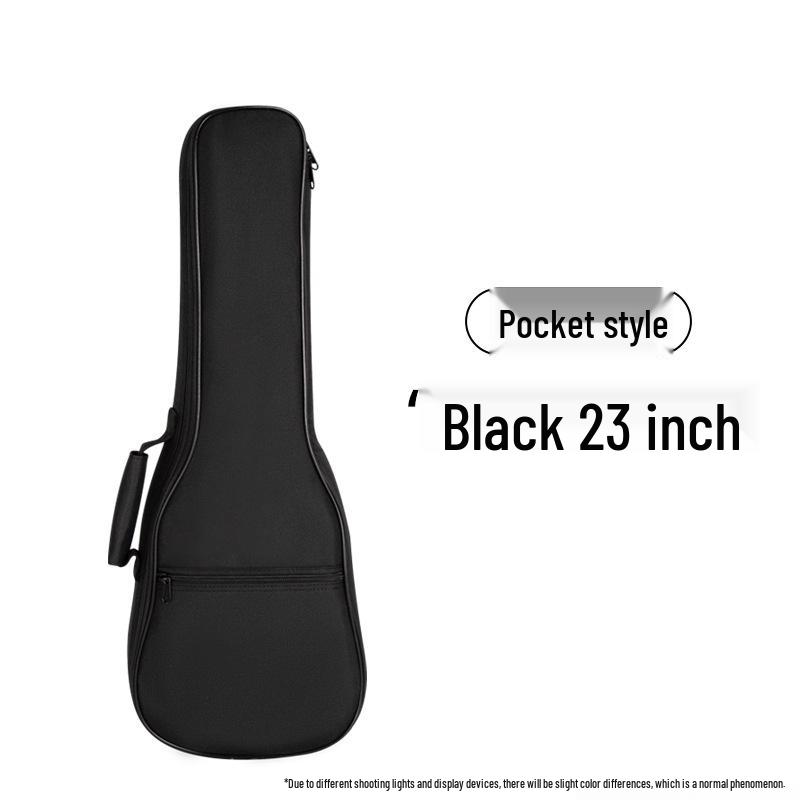 Rockman Ukulele Case: Padded Double-Shoulder Bag for 23" & 26" Ukuleles