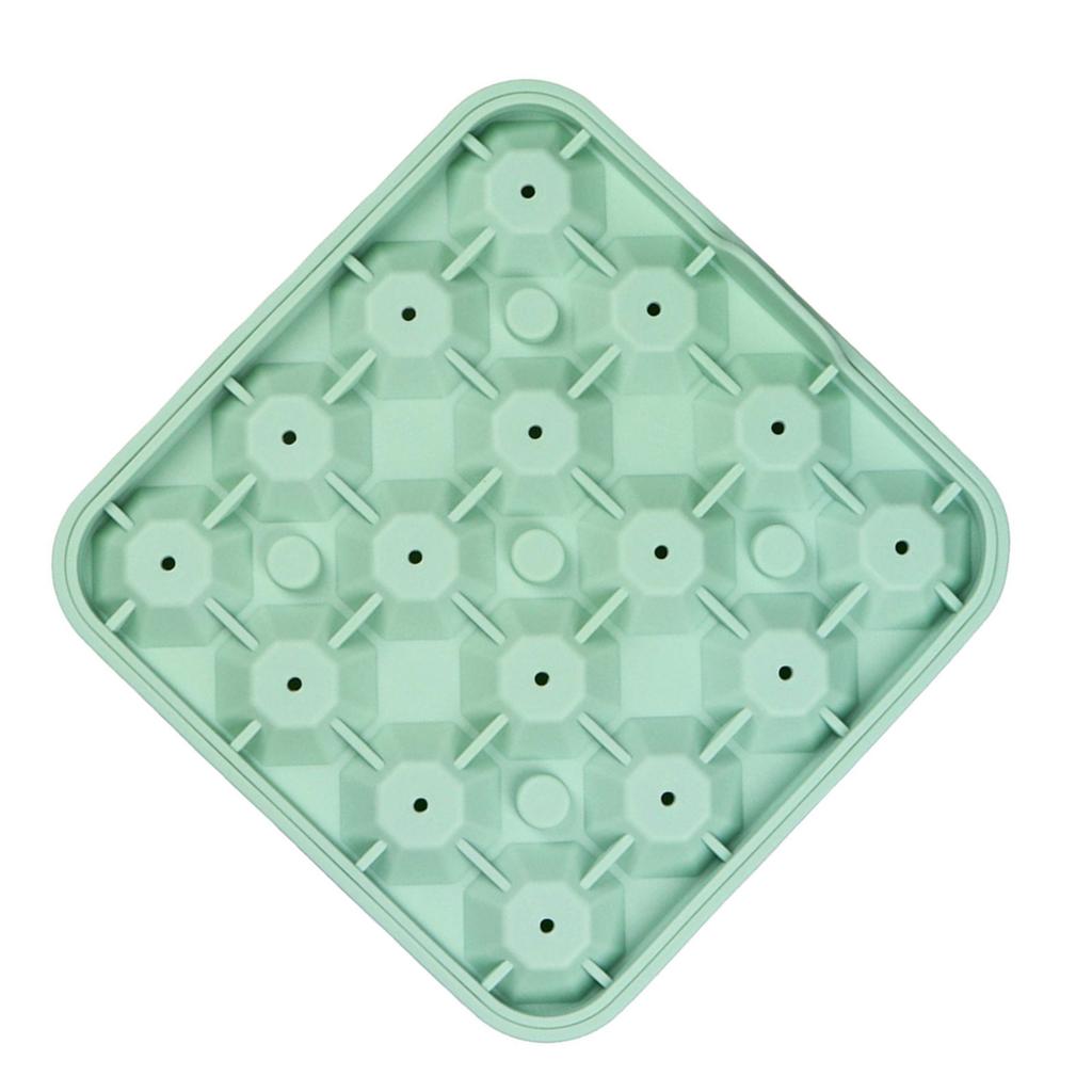Flexible Ice Cube Maker Durables Silicone Material Ice Cube Tray Diamond Shaped Ice Tool Ice Cube Moulds for Beverages