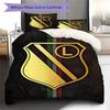 Legia Warszawa Pattern Bedding,Quilt Set Quilt Cover Pillowcase Home Birthday Gift(1 * duvet cover + 2 * pillowcase, without core)