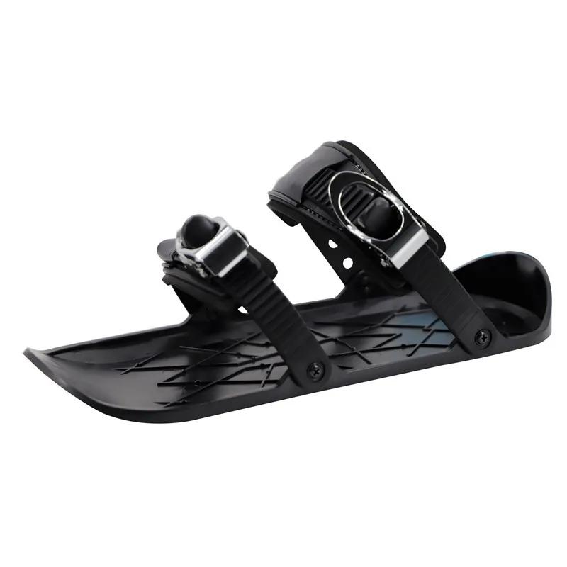Mini Kurze Skates Ski Schuhe Skiboards Verstellbar Erwachsene Kurze Schuhe Snowblades Tragbar für Winter Outdoor Sportarten Snowboard