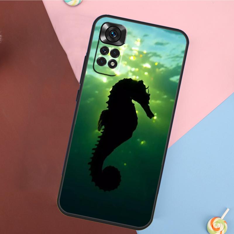 Starfish Seahorse Pattern Cover For Xiaomi Redmi Note 14 13 Pro 12 11 9 10 9S 10S 11S 12S Redmi 14C 10C 12C 13C Case