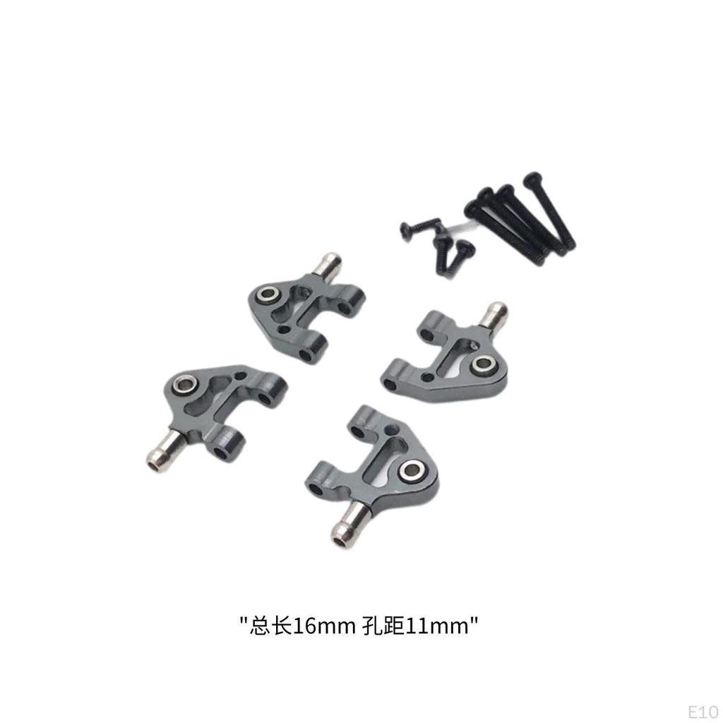 1/28 Scale RC Rear Lower Swing Arm Replacement, Installable Fixed Metal Spare Parts, Car