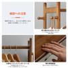 NAYIV Wooden Clothes Entryway Coat 57cm Ideal for Jacket Storage In Living and Balconies Rack, Rack, Wide, Rooms, Bedrooms,