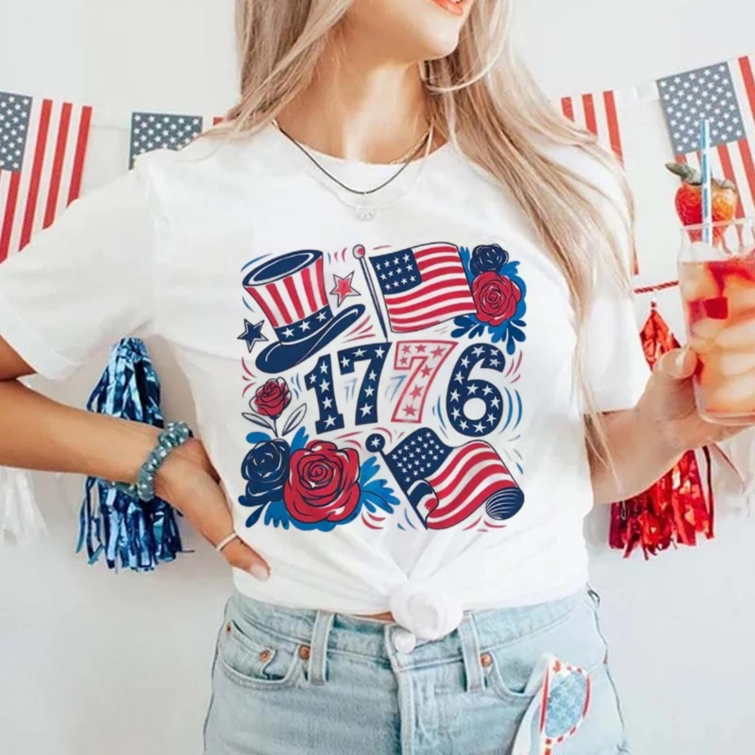 

Fashionable Casual Regular Top Printed Women s O-Neck Summer Printed Pattern T-Shirt Clothing Street Fun Short Sleeved T-Shirt XXXXXL білий