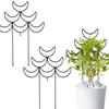 Metal Garden Stake Trellis for Potted Plant Garden Trellis for Climbing Plant Stackable Plant Trellis Indoor Outdoor