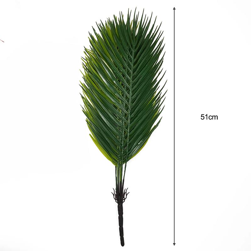 1Pcs Fake Sago Cycas Leaf Garden Decoration Realistic Artificial Plants Indoor and Outdoor Garden Ornament Simulated Fern Plants