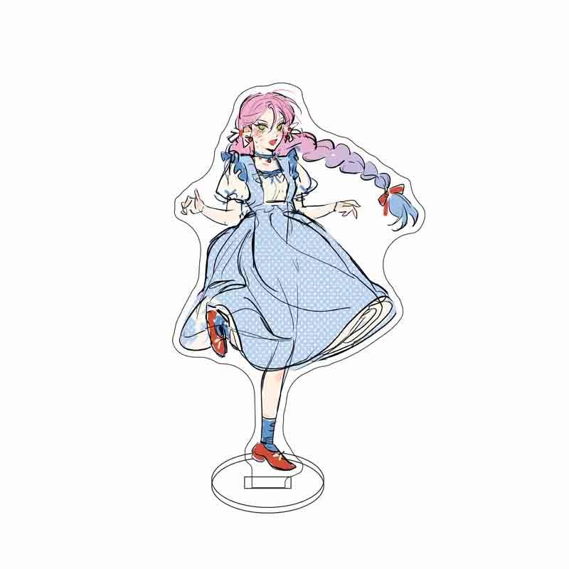 Alien Stage Till IVAN Luka Acrylic Stand Model Plate Decoration Originality Desk Figure Display Fan Gift Cartoon Couple Product