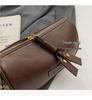 Women's 2025 Autumn Fashion Retro Pillow Crossbody Bag with Wide Strap