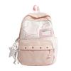 Schoolbag new middle and high school schoolbag for girls and primary school students high value ins niche design backpack large capacity backpack