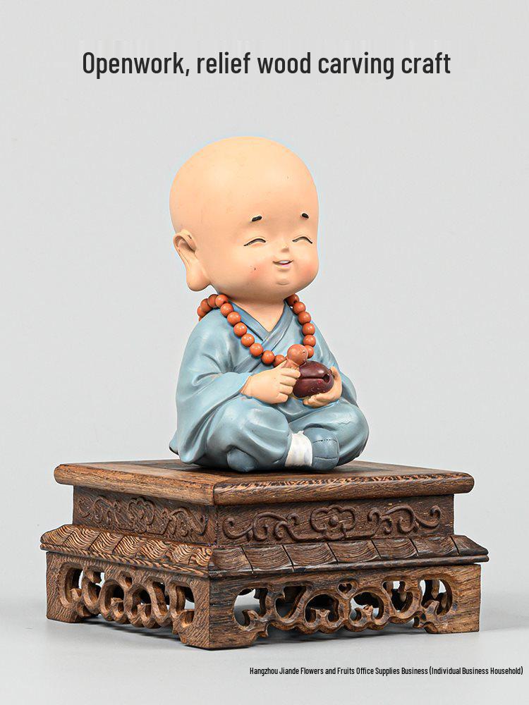 Massivholz-Displaybasis für Flügelhandwerk, Vase, Bonsai, Buddha-Statue oder Teekanne