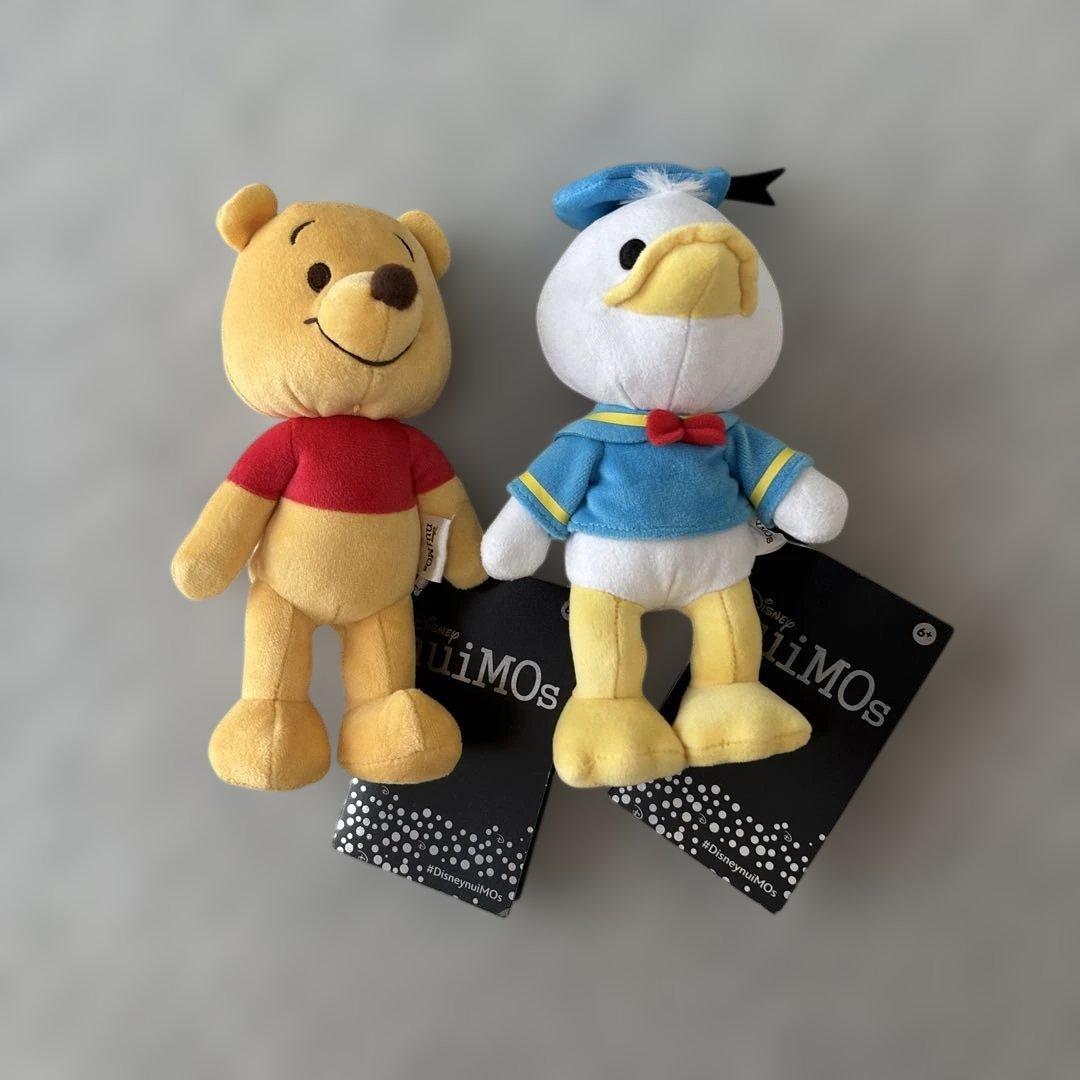 [New] Disney nuiMOs Winnie the Pooh Donald Plush Toy Set of 2