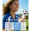 Soccer-Shaped Mini Handheld Fan Ice Cooler Turbo Fan Portable Pocket Fan  Outdoor