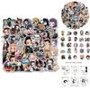Kimetsu No Yaiba Pvc Stickers Set 50pcs Waterproof And Sunproof Anime Decals For Luggage Skateboard And More