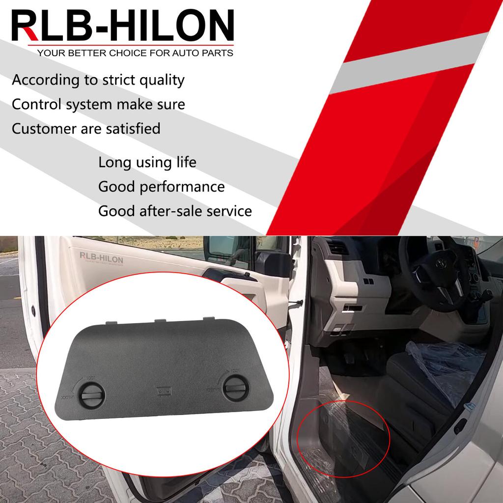 Front Door Step Cover Fit Toyota Hiace -2023 Commuter Grandia Gl