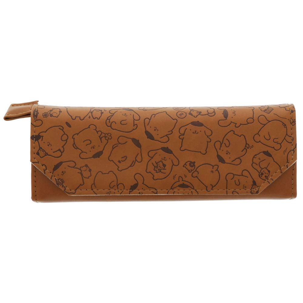 

Канцелярські товари Sunstar Пенал Sanrio Meganemo Pom Pom Purin Brown S1423452 коричневий
