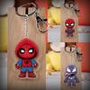 Movie and Animation Peripherals Spider-Man Acrylic Keychain Car Venom Agent Toy Figure Keychain Men and Women
