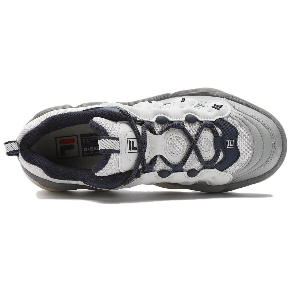 FILA PEASE WE Fashion Abrasion Resistant Low top Casual Shoes Men's Gray F12M441111F-/