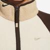 Nike Color Block Sherpa Stand Collar Jacket Women Jacket Yellow DD5719-237