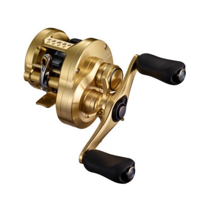 Shimano Calcutta Conquest 2021 201HG LEFT Baitcasting Reel, Gold