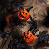 Halloween Decorations Horror Pumpkin Black Maple Leaf Cuttings Bouquet Ghost Festival Home Party Props Festive Atmosphere Flower