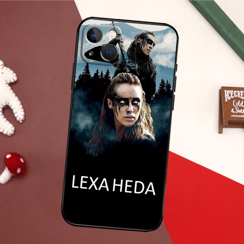 The 100 TV Show Heda Lexa Case For iPhone 16 15 14 13 12 Mini 11 Pro Max X XR XS 7 8 Plus Soft Bumper Cover
