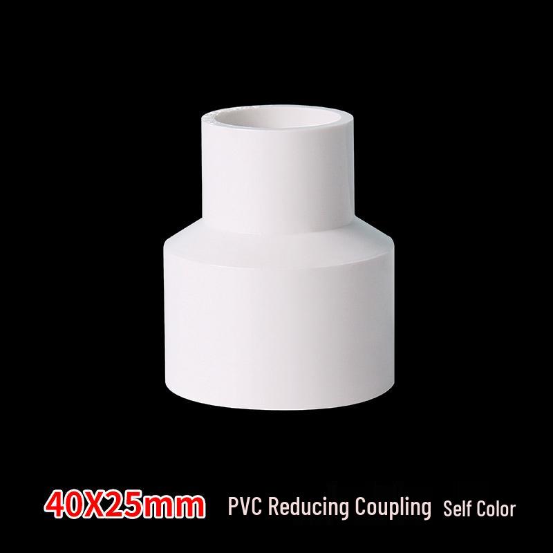 PVC Water Pipe Reducer Connector for Varied Diameters: 20, 25, 32, 40, 50, 63, 75mm