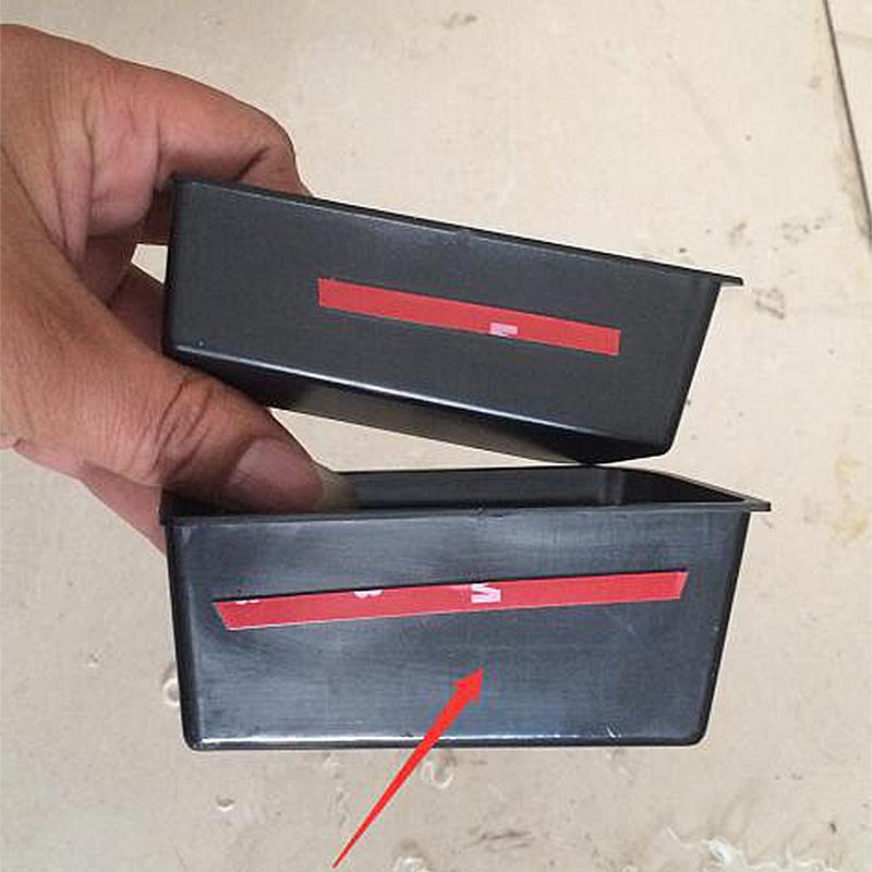 Plastik ABS pasuje do Ford Fusion 2013-2019 podłokietnik pojemnik na drzwi schowek uchwyt wnętrze układanie Tidying nowy czarny samochód