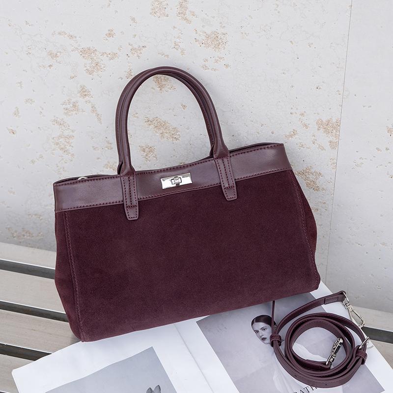 

Women Handbag Cross body Shoulder Tote Bag Genuine Leather Shopping Fashi Office Female Real Cowhide Messenger Top Handle Bags 31x11x20cm