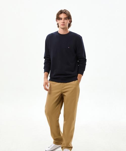 TOMMY HILFIGER Essentials Terry Crewneck T-Shirt (T12G6Tpo030Mt1Dw5)