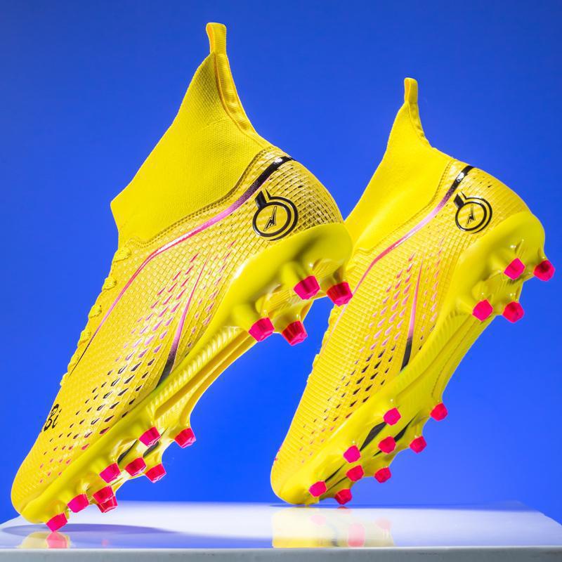 Summer high-top football shoes broken nails student comfortable casual football shoes adult men's and women's sizes 33-46