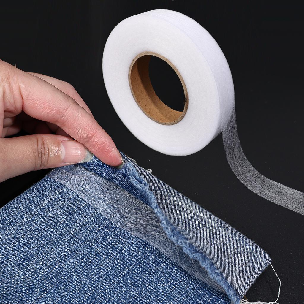 Double Sided Non-woven Adhesive Tape Sewing Interlining Clothes Ironing Hem Tape DIY Patchwork Fabric Web Sewing Accessories