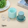 Multifunctional Silicone Ice Cube Mold Ice Maker Portable Box Ice Tray Bucket Household Items