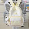 Schoolbag Japanese new high-value fresh and sweet plaid backpack, junior high school student schoolbag for women, lightweight and large-capacity 