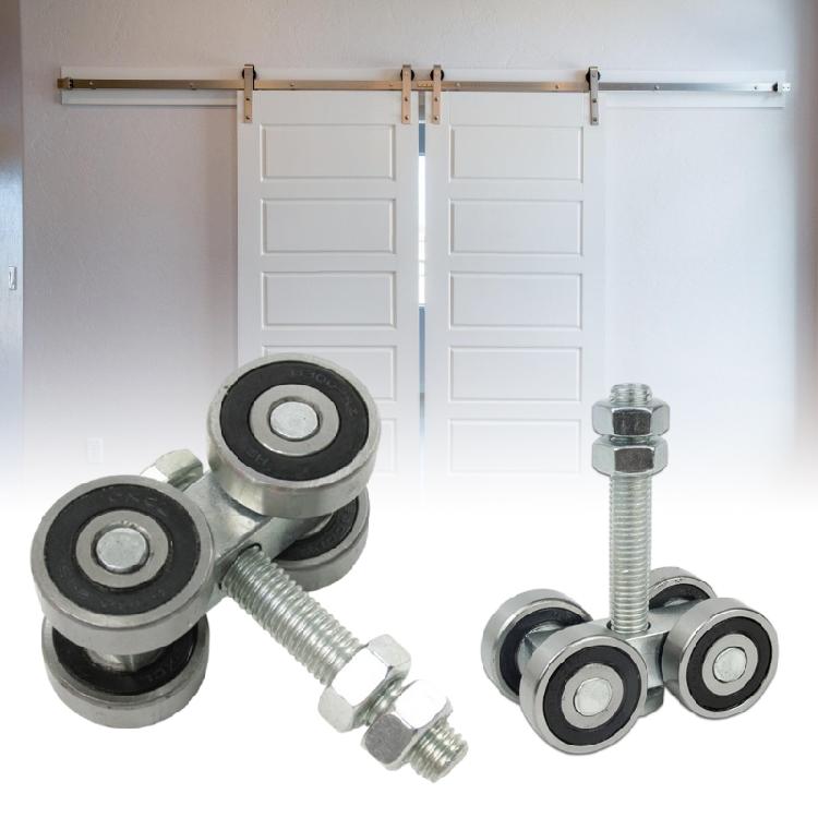 Ρυθμιζόμενα Συστήματα Συρόμενων Αναδιπλούμενων Πορτών Ρουλεμάν από Ανοξείδωτο Ατσάλι Μηχανισμός Οδηγού Μείωσης Θορύβου Για Οικιακή Και Βιομηχανική Χρήση