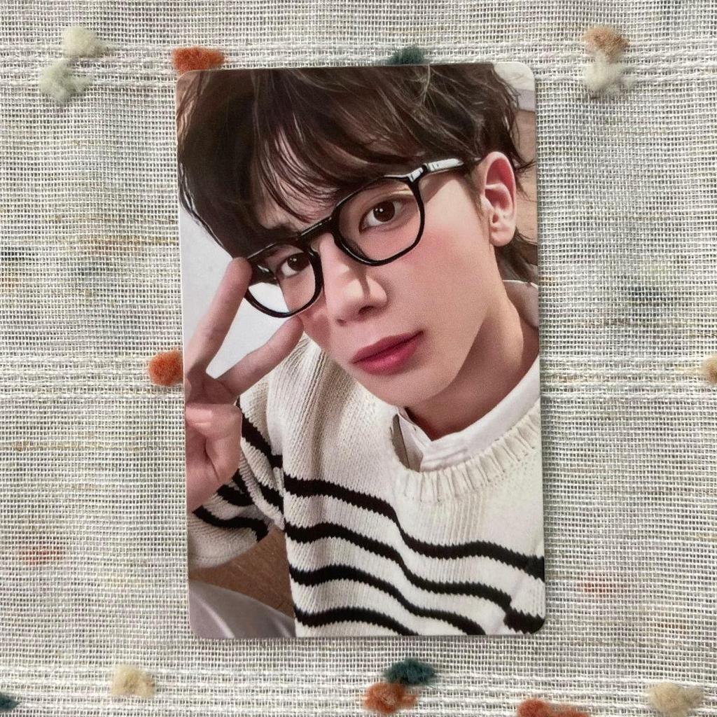 [USED] TXT New Membership FC Friend Referral Fan Club Taehyung Trading Card
