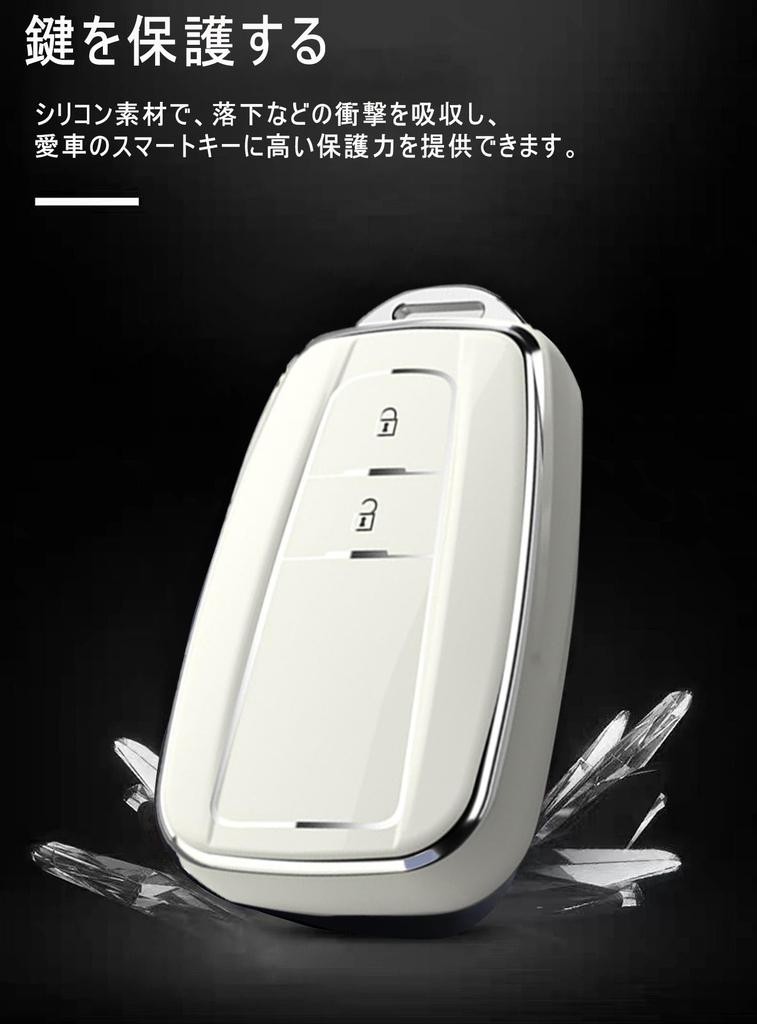 Yinki Toyota C-HR Prius 50 Series New Model Corolla RAV4 Smart Key Case for